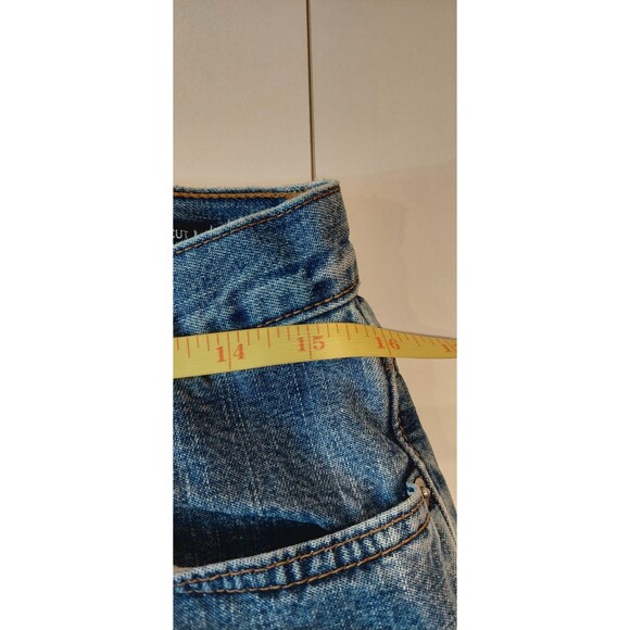 Calvin Klein Women's Size 12 Jeans Bootcut Double Stone Wash Heel Drag - Picture 11 of 13